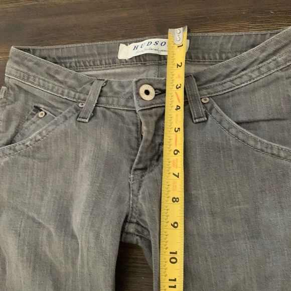 Hudson Low Rise Skinny Jeans in Smoke - Picture 10 of 10